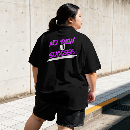"No pain no success" – Oversized T-Shirt | For Hustler Only